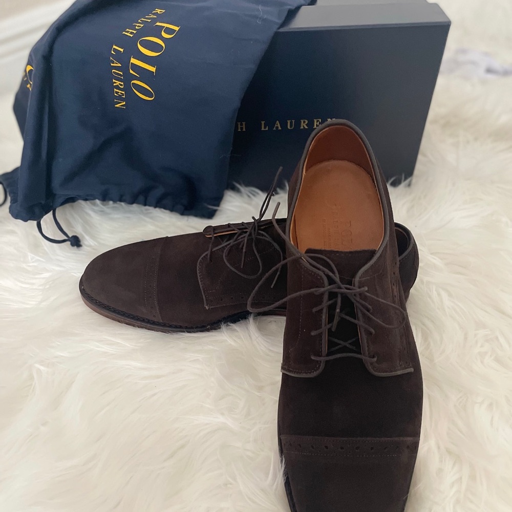 Polo Ralph Lauren suede shoes - Picture 6 of 11